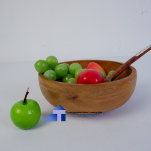 <b>Hot</b> Trend Sustainable Acacia Wooden Bowls Wooden Serving Bowls for Kitcheware From a Vietnam Manufacturer - Product Image 1