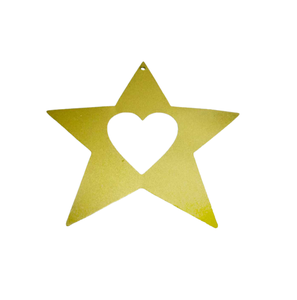 Gran diseño estrella colgante de Metal de gran tamaño Color cobre estrella colgante de pared para decoración navideña hecha a mano a granel - Product Image 6