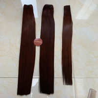Capelli Lisci Naturali Vietnamiti di Alta Qualità 2025, Lunga Durata, Colore Marrone, Prezzo Conveniente