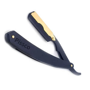 Navaja de Afeitar Plegable de Acero Inoxidable con Cuchilla Intercambiable para Barbería, Directo de Fábrica - Product Image 3