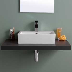Lavabo rectangulaire à poser sur comptoir - Product Image 2