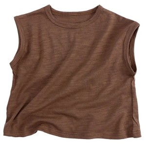 Camisa de verano para niños, camisetas de punto de algodón con cuello redondo, ropa para niños en blanco liso para niñas pequeñas - Product Image 4