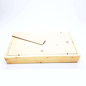 Marco de Fotos de Madera de Color Natural con Material de Vidrio para Decoración del Hogar - Product Image 3