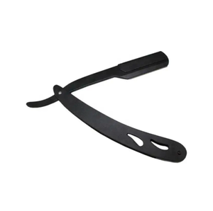 Nouvel arrivage de rasoirs droits en acier inoxydable couteau pliant à barbe unique rasoir de rasage rasoir de barbier pour hommes - Product Image 5