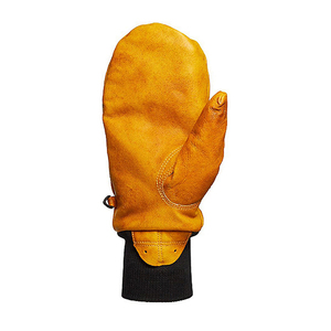 Gants de moufles de ski unisexes en cuir de vache imperméable de conception personnalisée Gants de ski de meilleure qualité en cuir tendance nouvelle arrivée Mitaines - Product Image 2