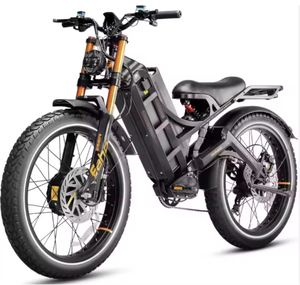 COMPRA LA NUEVA EAHORAZ PRO II - PRO 2, Bicicleta Eléctrica de 5000W para Adultos, 50Mph, 60V, 80Ah, Motores Duales, Bicicleta Todoterreno - Product Image 2