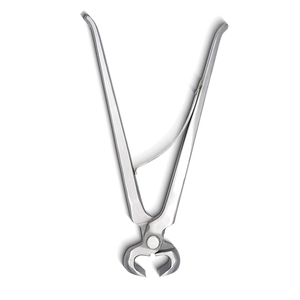 Meilleurs instruments pour les soins des chevaux, pinces à ressort, couleur argentée magnifique, lame tranchante, pinces à sabots, outils - Product Image 2