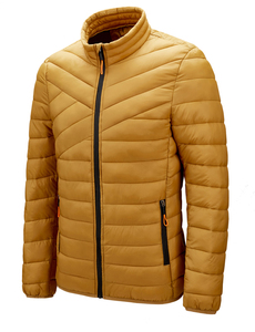 Veste d'hiver légère en duvet pour homme, chaude, imperméable, à fermeture éclair - Product Image 4