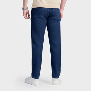 Jeans en coton décontractés pour homme Aristino, taille mi-haute, coupe slim, respirants, imperméables, fermeture éclair, été, grande taille, confortables, SOLDES - Product Image 4