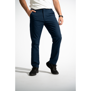 กางเกงชิโน่และกางเกงขายาวสีกรมท่าสำหรับผู้ชาย - Product Image 4