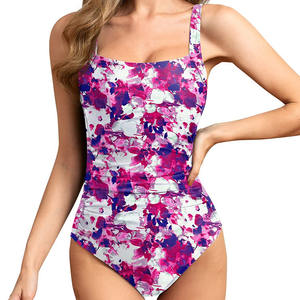 Traje de Baño de una Pieza para Mujer, Color Sólido, Venta Directa de Fábrica, Personalizado, Colores Personalizables, Disponible en Tallas Grandes - Product Image 5