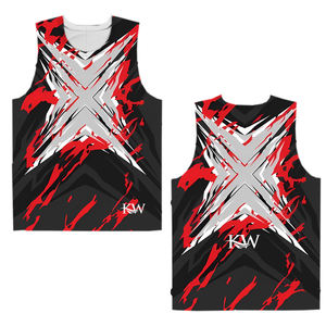 Maillots de basket-ball personnalisés à motif 3D, chemises de basket-ball pour hommes et femmes, impression par sublimation, pour fans de club d'équipe - Product Image 4