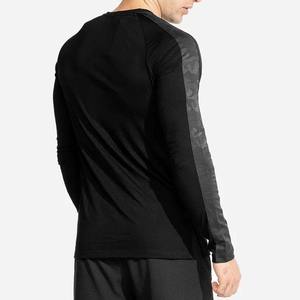 T-shirt en coton à manches longues tendance 2026, tissu doux au toucher, coupe confortable, port toute saison, vente en gros - Product Image 3