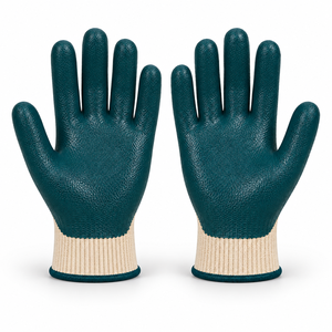 Durable Nitrile Work <b>Gloves</b> 10mil Thick Featuring Flexible Materials Reliable Grip <b>Moisture</b>-Wicking Silicone-Free Design for - Product Image 4