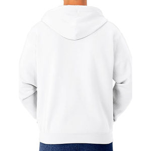 Surdimensionné poids lourd haute qualité 100% coton épais coton qualité hommes fermeture éclair dessiner chaîne sweats à capuche personnalisation conception Logo - Product Image 6