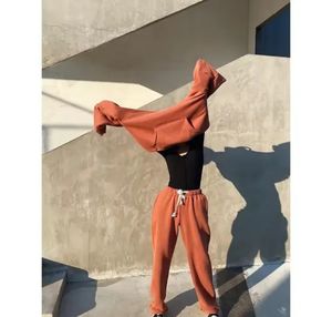 Ropa de Mujer de Alta Calidad, Conjunto de Dos Piezas Personalizado con Logotipo, Conjunto de Sudadera con Capucha de Dos Piezas para Mujer - Product Image 3