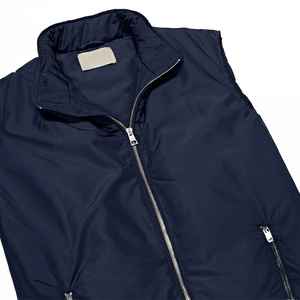 Veste matelassée unisexe imperméable et coupe-vent personnalisée, sans manches, avec doublure matelassée, demi-zip, décontractée, camouflage, coupe-vent - Product Image 2