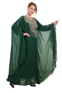 Modern Moroccan Islamic <b>Kaftan</b> for <b>Women</b> Long Floor-Length Beach Dress with Breathyable Long Sleeve ODM Supply - Product Image 4
