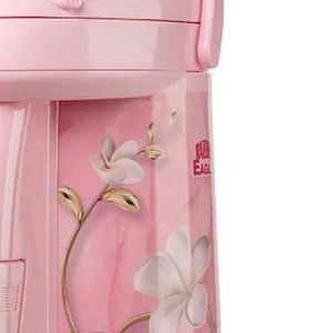 Haute qualité rose 3 LTR bouteille d'eau isolée flacon grand vide pompes buse externe Logo personnalisé Camping Airpot jus - Product Image 6