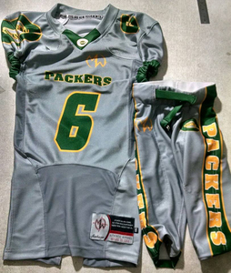 ชุดยูนิฟอร์มฟุตบอลเยาวชนอเมริกันเสื้อระบายอากาศได้ดีเสื้อพลัสไซส์ - Product Image 2