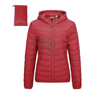 Chaqueta Acolchada Corta de Mujer Personalizada 2025, de Lujo, Cálida, Transpirable, con Cierre de Cremallera - Product Image 1