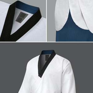 Venta al por mayor personalizable cómodo ligero Dobok diseño de malla grande Taekwondo entrenamiento Gi Essentials equipo de artes marciales - Product Image 2