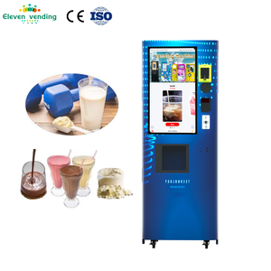 מכונת אוטומט לממכר חלבון מסחרית GJ711 עם מסך מגע חכם, למכירת משקאות חלבון, תוספי תזונה לחדר כושר וחלבון מי גבינה - Product Image 3