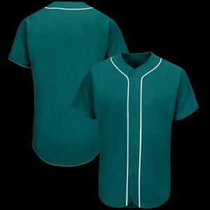 Jersey de béisbol personalizado de alta calidad 2025, camisas transpirables con botones, ropa de calle, estilo Hip Hop, nombre/número de equipo, ropa deportiva de talla grande - Product Image 2