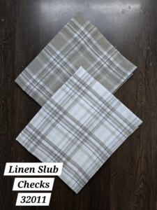 Tissu de doublure en lin slub de qualité supérieure 58% viscose poly douce pour vêtements et chemises Exportation mondiale - Product Image 3