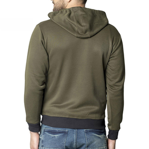 2025 à la mode bonne qualité hommes confort lavage vêtement teint sweats à capuche dernière conception fermeture éclair sweats à capuche pour hommes - Product Image 6
