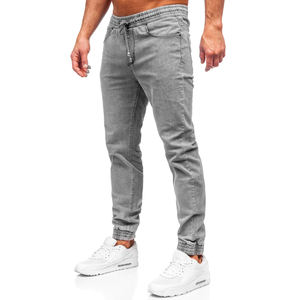 Pantalones deportivos de pana para hombre, pantalones casuales para correr con decoración bordada, pantalones Cargo - Product Image 1