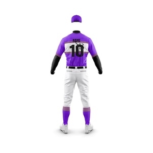 Uniforme de Béisbol Personalizado y Transpirable para Hombre, Diseño Sublimado, Uniforme de Softbol con Botones para Jóvenes, Servicio OEM y ODM - Product Image 5
