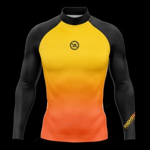 Men's Rash Guard Camo Gradient Long Sleeve Surfing Shirts <b>Sunscreen</b> Fabric Surf Sweatshirt Uv Protection Rt Swimwear - Product Image 2