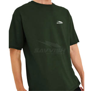 Camiseta de Algodón 100%, Transpirable, de Manga Corta, de Alta Calidad, Ropa de Verano, Camiseta Extra Grande - Product Image 2