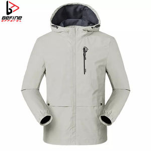 2024 chaqueta de lluvia Softshell de nailon ligera personalizada al por mayor para hombres de alta calidad impermeable reversible bolsillo con soporte para invierno - Product Image 3