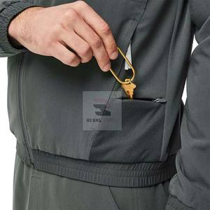 Vente chaude Gommage Infirmière Vestes Médical Scrubs Veste Polaire Veste Personnalisée - Product Image 6