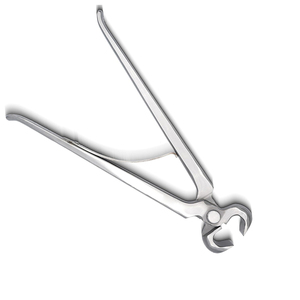 Meilleurs instruments pour les soins des chevaux, pinces à ressort, couleur argentée magnifique, lame tranchante, pinces à sabots, outils - Product Image 6