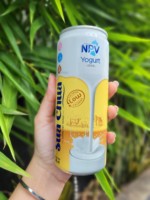 Vente chaude 2024-Échantillon gratuit de boisson au yaourt de marque privée OEM 330ml peut-produit de boisson avec logo