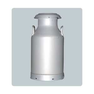 Corrosion Resistant Aluminium <b>Milk</b> Can for Dairy Transport Long Lifespan Easy Cleaning Smooth Finish Dairy Processing <b>Machines</b> - Product Image 1