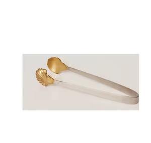 Stainless Steel Silver Matte Finish <b>Serving</b> <b>Tong</b> for Luxury Home Hotel Restaurant Use Metal <b>Tong</b> - Product Image 1