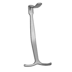 Retractor ortopédico de rodilla Smillie, Retractor de mano de acero inoxidable alemán, grado quirúrgico - Product Image 1