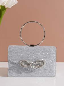<b>Ladies</b> Shiny Evening <b>Bag</b> - Product Image 5