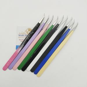 Isolation 45 degrés Extension de cils classiques Pince à épiler durable Prise parfaite Ne glissez jamais les cils - Product Image 4