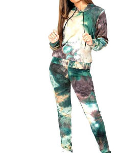 Chándal Deportivo Ligero con Capucha para Mujer, Personalizable al por Mayor, Estampado, para Invierno, 100% Algodón, Color Sólido, en Oferta - Product Image 1