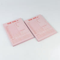 Nouveau design détachez facilement les blocs-notes papeterie cahier imprimé hôtel d'affaires bloc-notes Journal cahier impression