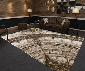 Alfombra Persa de Lana de Lujo Anudada a Mano, Diseño Abstracto, Resistente al Fuego, Ecológica, Antideslizante, para Hogar y Hotel - Product Image 1