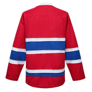 Maillot de hockey sur glace à prix raisonnable, faible MOQ, vêtements de sport, taille plus, respirant, maillot de hockey sur glace pour la vente en ligne - Product Image 3