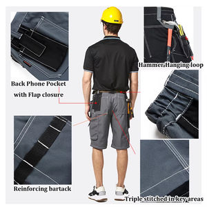 Vente en gros de shorts pour hommes shorts cargo durables et confortables pour l'extérieur shorts de travail multi-poches pour hommes oem - Product Image 5