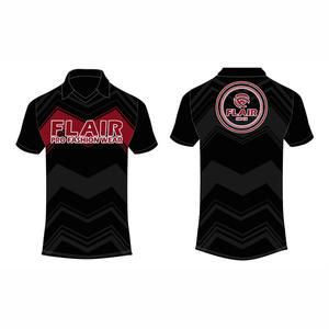 Gran oferta de algodón 100% para hombre, camiseta Polo personalizada de buena calidad, Color sólido, estilo informal, patrón, 180g, tela, peso frontal - Product Image 6