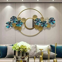Art mural de luxe en métal Décoration murale Accueil Restaurant Hôtel Pièces de décoration Tentures murales en métal de luxe arts du fournisseur indien